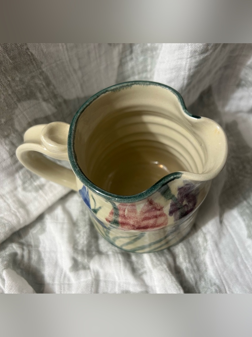 Studio Pottery Pitcher - Picture 2 of 4
